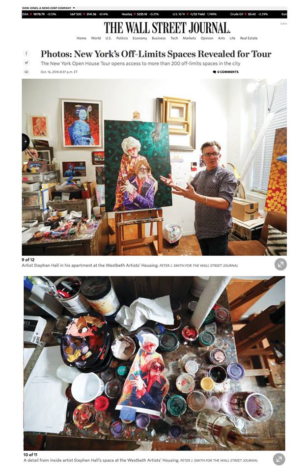 Press Mentions - Stephen Hall Art